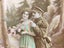 WWI RPPC Postcard - Romantic Soldier & Sweetheart - Hand Coloured | E.M 180 Carousel 4