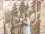 WWI RPPC Postcard - Romantic Soldier & Sweetheart - Hand Coloured | E.M 180 Carousel 4