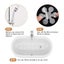 Reusable Hook And Loop Cable Ties Nylon Wire Cord Strap Organizer - 250 Mm* 20 P Carousel 3