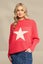 Vassalli Star Sweater Coral Carousel 1