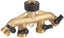 Brass 4 Way Garden Hose Tap Connector Adapter Garden Irrigation Carousel 3