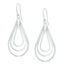 Silver Dangle Earrings "Ezra" Carousel 1