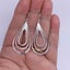 Silver Dangle Earrings "Ezra" Carousel 2