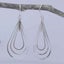 Silver Dangle Earrings "Ezra" Carousel 3