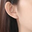 Silver Turquoise Stud Earrings "Polaris" Carousel 2