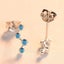 Silver Turquoise Stud Earrings "Polaris" Carousel 3