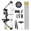 20-55lbs Compound Bow Arrow Set Archery Bow Hunting Target Shooting RH Fishing Carousel 12
