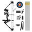 20-55lbs Compound Bow Arrow Set Archery Bow Hunting Target Shooting RH Fishing Carousel 13