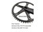 Single Speed 49T Aluminum Alloy Integrated Crankset 144 BCD Carousel 4