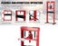 12 Ton Hydraulic Shop Press 12000KG H Frame Hydraulic Workshop Press 12T Carousel 3