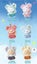 MINISO :)-HEAD IN THE CLOUDS-POP MART-Leisure Rainbow-BRAND NEW! Carousel 12