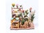 DIY Miniature Garden House Kit With LED Light And Furniture Carousel 4