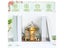 DIY Miniature Garden House Kit With LED Light And Furniture Carousel 8