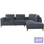 Hart 3 Seater Sofa Grey - RHS Carousel 1