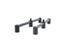 Aluminium Carp Fishing Rod Holder For 3 Rods Carousel 7
