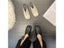 Leather Split Toe Tabi Ninja Flats For Women Casual Carousel 5