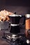 Italian Espresso Coffee Maker Black 320ml, 6 Cup - Tramontina Carousel 3