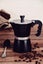 Italian Espresso Coffee Maker Black 320ml, 6 Cup - Tramontina Carousel 4