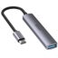 Unitek 4-in-1 USB Multi-Port Ultra Slim Hub with USB-C Connector - Space Grey 1x Carousel 2