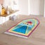 Thick Sponge Slow Rebound Prayer Mat With Tassels Arch Design Floor Worship Carousel 3