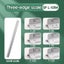 30cm Metric Triangular Metal Scale Ruler For Architects Engineers Carousel 1