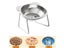 Raised Stainless Steel Cat Food And Water Bowls Carousel 4