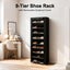 9 Tier Portable Shoe Rack Cabinet Storage Organiser Shelves Carousel 3