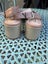 CLARKS CUSHION TAUPE & GOLD SLING-BACK SHOES NEW SIZE EU 39.5 NZ 8.5 Carousel 5