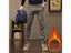 Thermal Fleece Lined Slim Boot Cut Jeans For Men Carousel 3