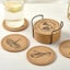5mm Round Cork Coasters (12pcs) with Stand Carousel 7
