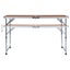 vidaXL Foldable Camping Table Aluminium 120x60 cm Carousel 2