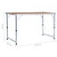 vidaXL Foldable Camping Table Aluminium 120x60 cm Carousel 9
