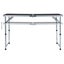 vidaXL Foldable Camping Table Grey Aluminium 120x60 cm Carousel 2