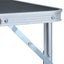 vidaXL Folding Camping Table Grey Aluminium 60x45 cm Carousel 6