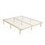 King Wooden Bed Base Carousel 5
