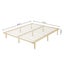 King Wooden Bed Base Carousel 10