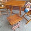 Have you ever seen nicer kids furniture? Picnic table and chairs, folds up Carousel 7