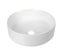 Halo 400mm Round Vessel Basin – Matte White Carousel 1