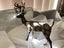 Mid century brass deer with hand etched detailing Carousel 3