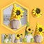 Hod Health & Home Bee Gnome Spring Sunflower Doll Decor Handmade Bumble Plush Fa Carousel 5