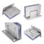 Hod Health & Home 90 Degree Glass Door Cupboard Showcase Cabinet Clamp Shower Do Carousel 4