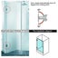 Hod Health & Home 90 Degree Glass Door Cupboard Showcase Cabinet Clamp Shower Do Carousel 5