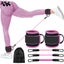 Hod Health & Home Resistance Bands Set With Ankle Straps For Fitness Gym Equipme Carousel 7