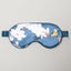 Double Sided Imitation Silk Eye Mask Satin Protection Blackout Sleep Mulberry Pr Carousel 7