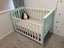 Baby cot - Genesis Monterey (used) + Touchwood mattress Carousel 1