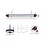 Devanti Electric Strip Heater Radiant Heaters 1500W Carousel 2