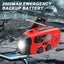 Solar Hand Crank Emergency Radio, Portable NOAA Weather Radio with AM/FM/WB, Carousel 5
