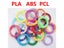 30 Colors 150m 3D Pen Filament 1.75mm Diameter With Patterns Carousel 3