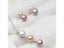 925 Silver Natural Pearl Necklace Earrings Set For Wife Mother Carousel 3