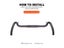 Carbon Gravel Outer Drop Bar 31.8mm 400/420/440mm Matte Black Carousel 5
